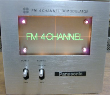 Panasonic RD9610 im Quadrobetrieb