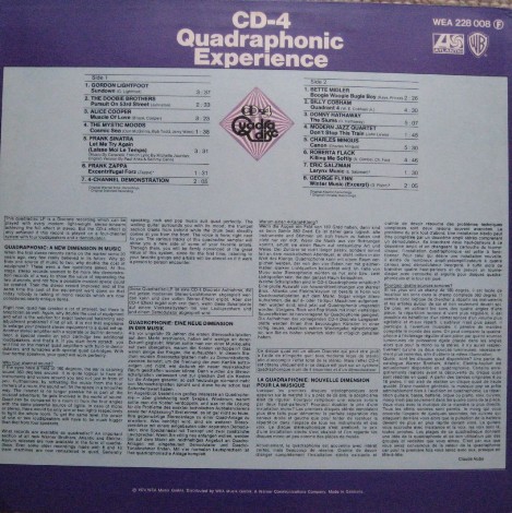 Quadraphonic Experience Quadraphonic Experience